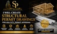 create structural permit drawings for USA city permit approval