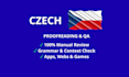 do professional czech proofreading and localization QA