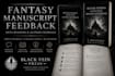 provide detailed fantasy manuscript feedback and beta reading