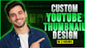 design high CTR youtube thumbnail that get more clicks