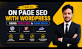optimize wordpress SEO using yoast and rank math