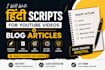 write engaging hindi youtube scripts and blog articles