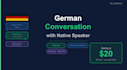 practice german conversation with you and give grammar feedback