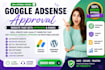 create google adsense approval on niches and fix rejection issues