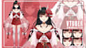 design vtuber model, live2d avatar model character design
