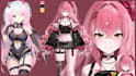 design vtuber model, vtuber rigging, live2d avatar model character design