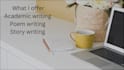 do professionally well in writing poem