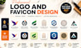 professionally design logo and favicon