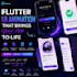 build animated flutter UI