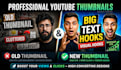 create scroll stopping youtube thumbnails