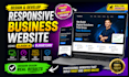 design and develop a responsive business website using claude ai, claude code