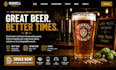 build squarespace brewery website tasting room website events website