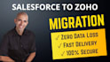 migrate your salesforce CRM to zoho, US expert