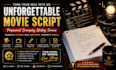 do movie script writing, screenwriting and script writing