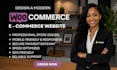 design a modern woocommerce ecommerce website