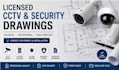 prepare licensed cctv and security drawings