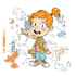 draw a cartoon character