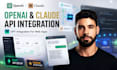integrate openai, claude, gpt api into your web application