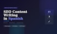 write SEO articles and blog posts in spanish
