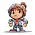 draw a cartoon character