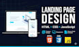 design a landing page