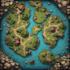 design printable board game map, fantasy tabletop rpg