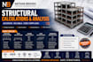 do structural load calculations beam column slab foundation analysis