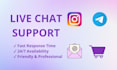 be your fast mobile chat support agent