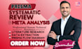 conduct systematic review and meta analysis following prisma guidelines