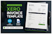 design professional custom xero invoice template and editable invoice in docx