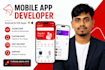 develop a professional android and ios mobile app