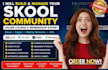 skool community setup online course community setup skool community manager