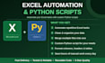 automate excel tasks, clean your data, and build custom python scripts