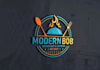 do unique food, cafe, BBQ and restaurant logo design