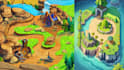 design custom 2d game maps, rpg, pixel, game level map unity ready