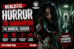 make a realistic 3d horror animation in unreal engine 5