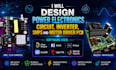 design power electronics circuit, inverter, smps and motor driver pcb