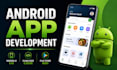 develop a custom android app with clean UI