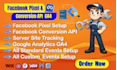 setup facebook pixel conversion API and ga4 tracking