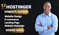design hostinger website online store expert hostinger ecommerce