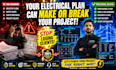 create professional electrical plans, electrical drawings, single line diagrams