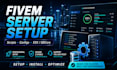 set up your fivem server with scripts and configs