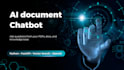build an ai document q and a chatbot using rag