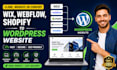 clone, migrate or convert wix, webflow, shopify to wordpress website, houzez