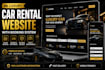 build a luxury car rental website with booking system