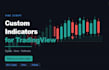 create a custom indicator with signals for tradingview
