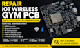 repair iot wireless gym pcb esp32 bluetooth rf communication control board