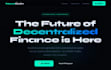 build a professional web3 crypto landing page website