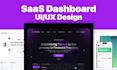 design saas UI UX, dashboard and admin panel in figma
