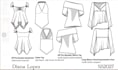 create professional fashion technical flats